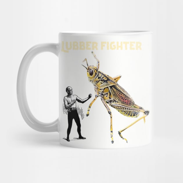 Lubber Locust Fighter T-shirt by Endless Etchings